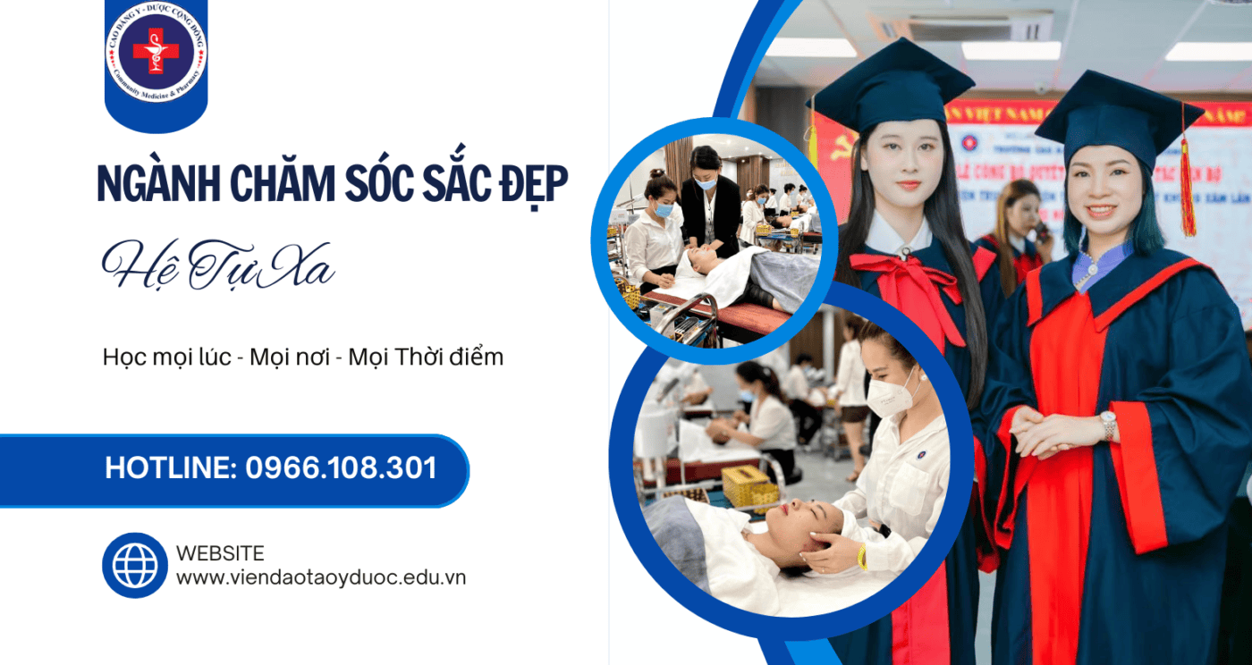 ngành chăm sóc sắc đẹp học online